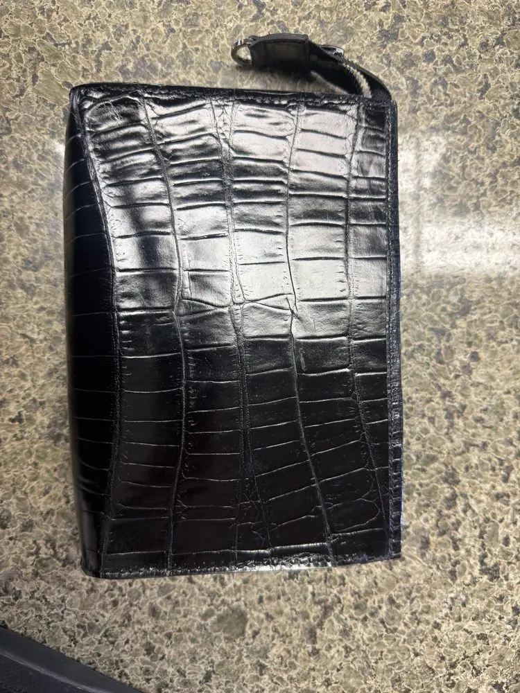 A bag finished and looking brand new
