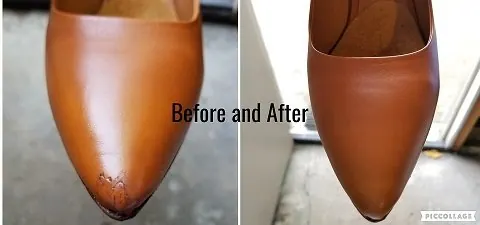 Before, already repaired once elsewhere, and after Robert's repair