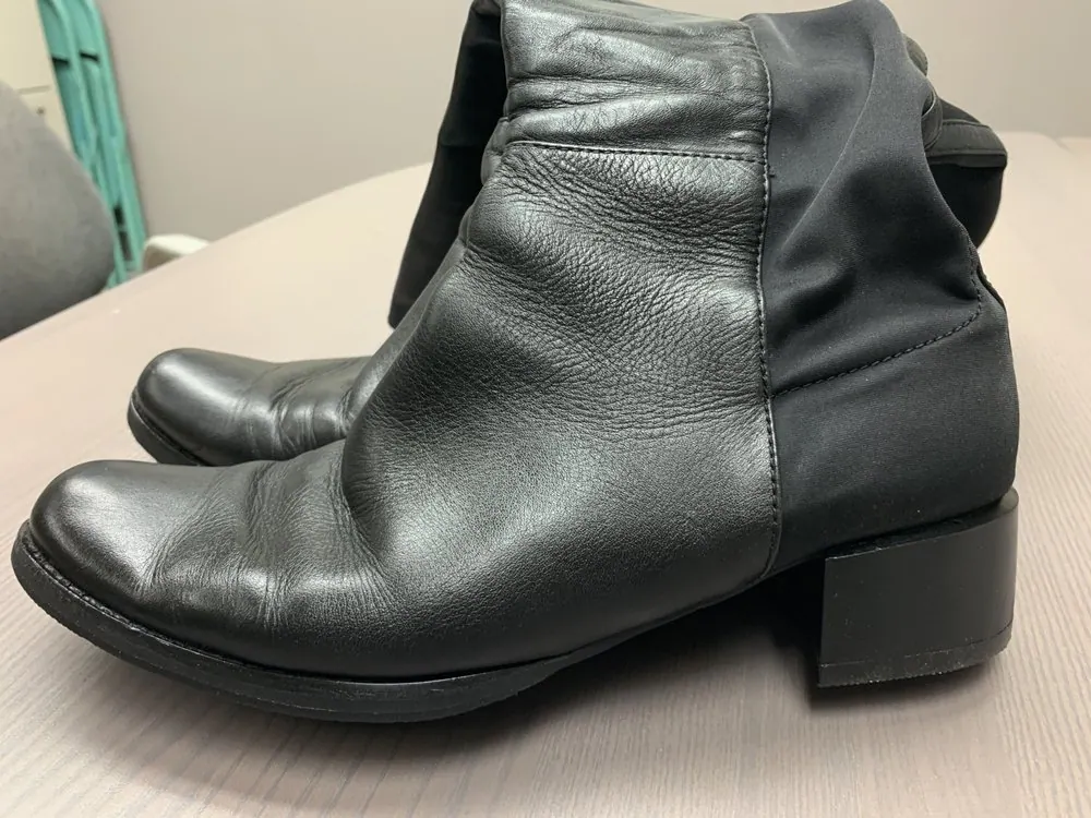 Heels back from repair