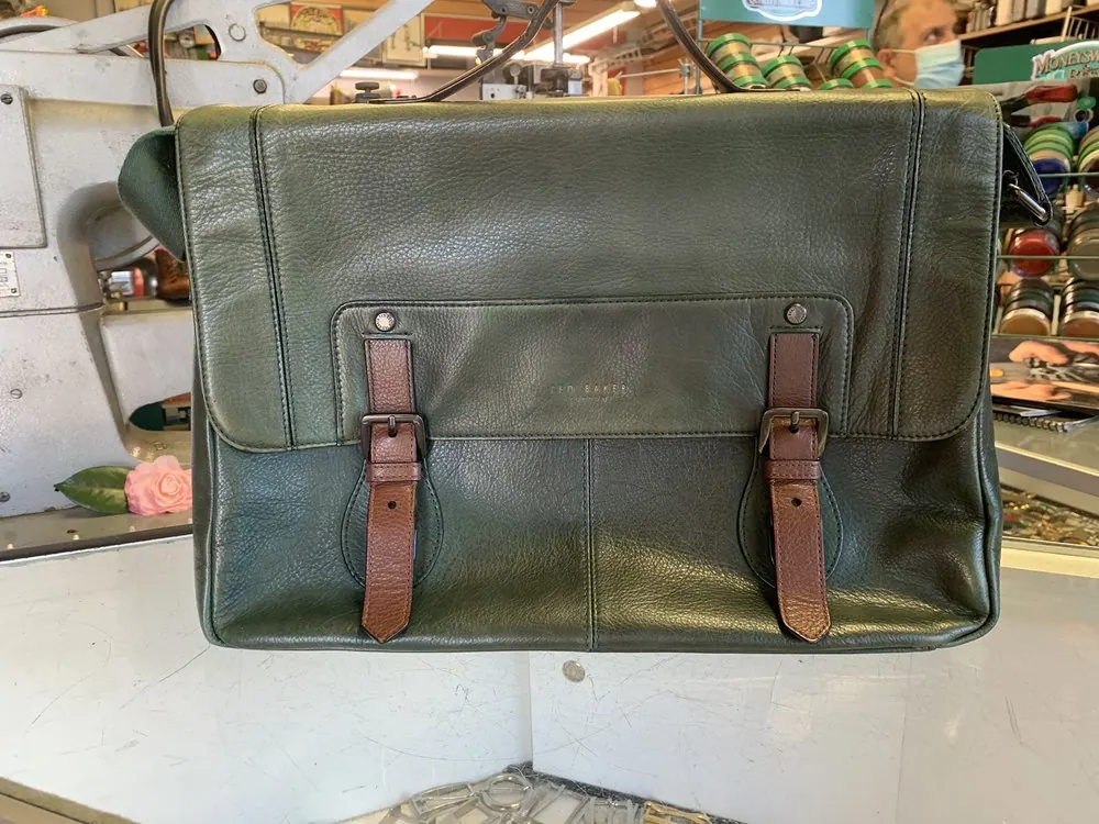 Leather restoration work