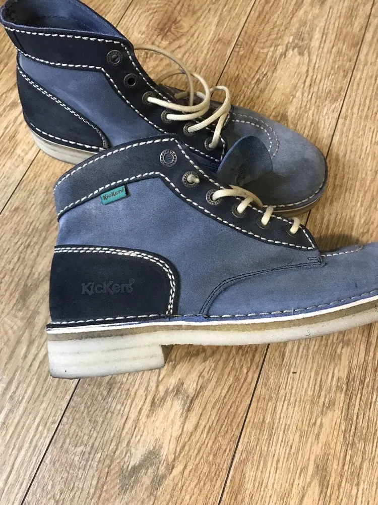 A new crepe outsole fitted to a shoe