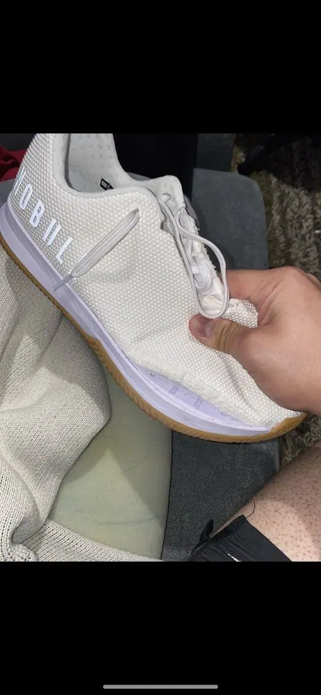 A finished sole repair